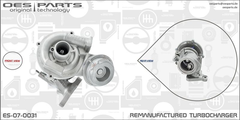 OES PARTS Kompressor,ülelaadimine ES-07-0031